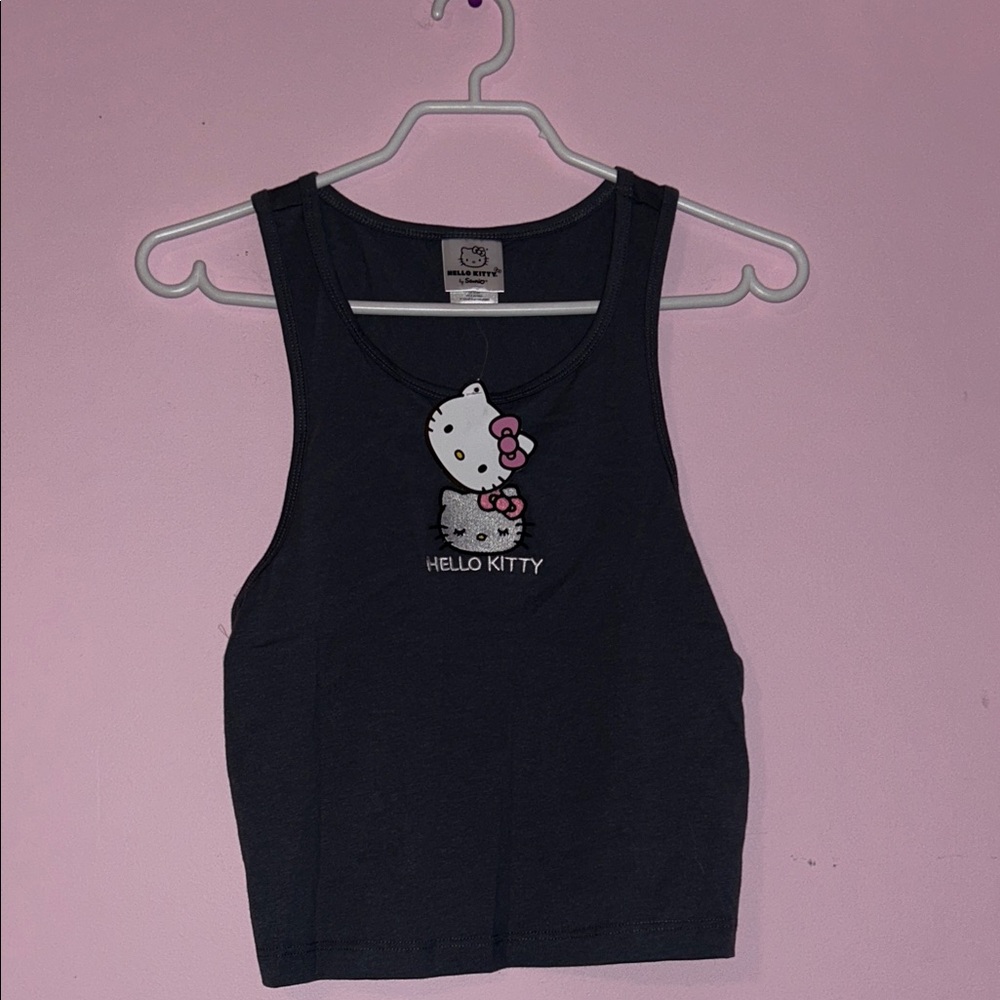 Sanrio Hello Kitty Charcoal Tank Top